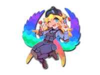 Sticker Kawaii CT (Holo)